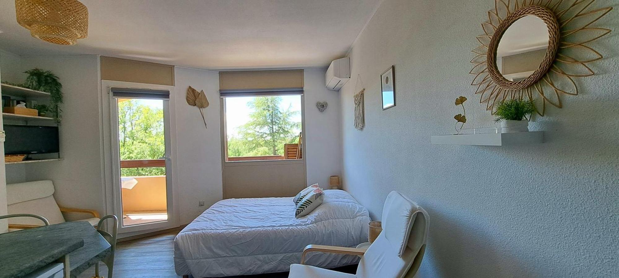 Studio Meublé Cures thermales avec vue Gréoux-les-Bains Esterno foto